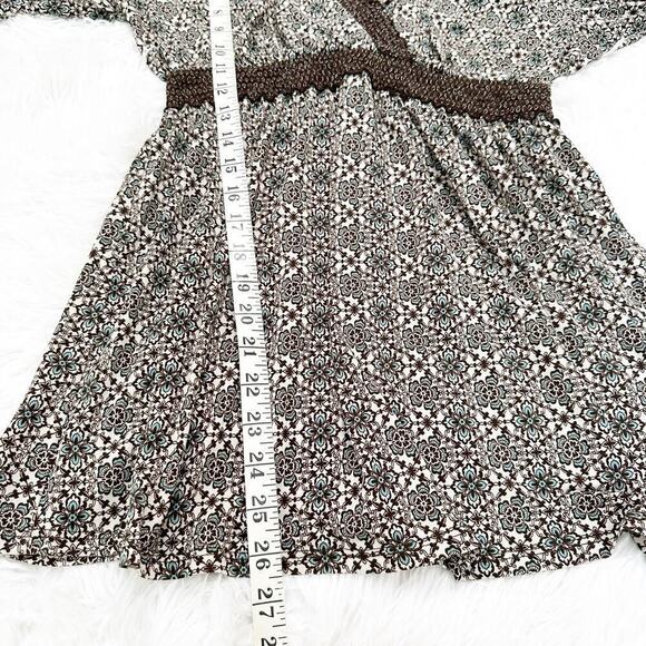 Motherhood Maternity Boho Stretch Blouse Top Size Medium - Picture 6 of 7